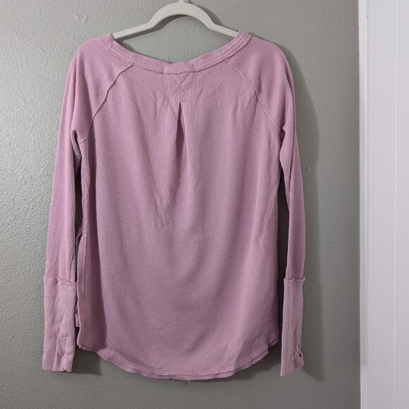 Free people Pink Long Sleeve Top - Picture 4 of 5